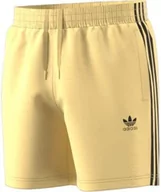 Kąpielówki męskie - adidas, Originals Adicolor kostium kąpielowy, Fast żółty/czarny, rozmiar S, męski - miniaturka - grafika 1