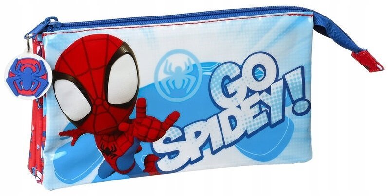Piórnik Szkolny Spidey 3 Komory Saszetka Spiderman
