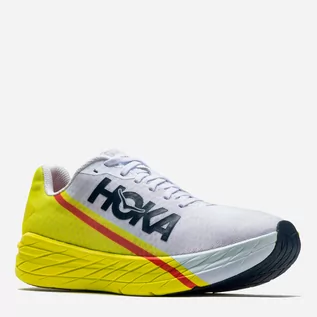 Sneakersy męskie - Buty sportowe męskie HOKA ONE ONE Rocket X 1113532 44 Białe (194715587489) - grafika 1
