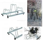 Akcesoria rowerowe - Peruzzo stojak na rowery 3 up and down pod tarcze parking rowerowy YB3021 - miniaturka - grafika 1
