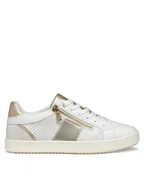 Sneakersy damskie - Geox Sneakersy D Blomiee D366HE 05422 C1352 Biały - miniaturka - grafika 1