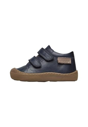 Naturino Barefoot Amur VL Tassel. Sole Honey Navy, buty dziecięce, 0-24, granatowy, 22 EU
