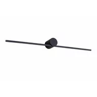 Lampy ścienne - Modern Slim kinkiet L czarny - miniaturka - grafika 1