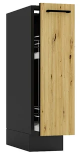 Szafka cargo 20 cm grafit + dąb artisan B5-K76 - Szafki kuchenne Szafka cargo 20 cm grafit + dąb artisan B5-K76 - Szafki kuchenne - miniaturka - grafika 1