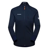 Bluzy damskie - Damska bluza polarowa Mammut Taiss Light ML Jacket marine - L - miniaturka - grafika 1