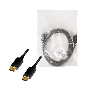 LogiLink Kabel DisplayPort M/M 4K/60Hz, 3m Czarny - Kable komputerowe i do monitorów - miniaturka - grafika 8