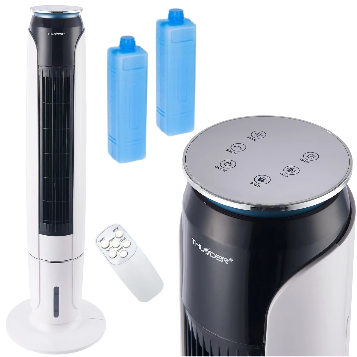 KLIMATOR PRZENOŚNY KLIMATYZER WODNY THUNDER MIST Ceny i opinie