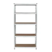 Szafy i regały magazynowe - Regal 5 półek 180 x 90 x 45 cm 200 kg - miniaturka - grafika 1