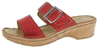 Klapki i japonki damskie - Andrea Conti Klapki damskie, czerwone, 37 EU, Rot, 37 eu - miniaturka - grafika 1