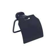 Stojaki i wieszaki na papier toaletowy - Uchwyt na papier Go z klapką szary - miniaturka - grafika 1