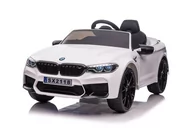 Pojazdy elektryczne dla dzieci - Pojazd Na Akumulator BMW M5 Biały - miniaturka - grafika 1