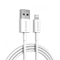 Kable komputerowe i do monitorów - . ORICO KABEL LIGHTNING MFI CERTIFIED BIAŁY,18W 1M - miniaturka - grafika 1