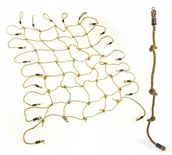 Place zabaw - ZESTAW Akcesoria plac zabaw Siatka 150x200cm +lina - miniaturka - grafika 1