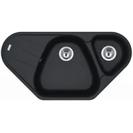 Zlewozmywaki - Franke Antea AZG 661E onyx 114.0498.087 - miniaturka - grafika 1