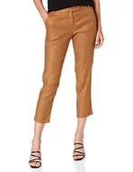 Spodnie damskie - BRAX Damskie spodnie w stylu Maron lniane spodnie, Brown Sugar, 27W / 32L - miniaturka - grafika 1