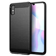 Etui i futerały do telefonów - Xiaomi Carbon Case Etui do Redmi 9A Czarne carbon_20201028115053 - miniaturka - grafika 1
