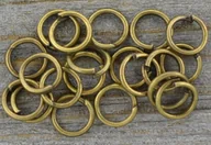 Biżuteria - akcesoria - [101012] Ogniwka otwarte 5mm kolor brąz 50szt - miniaturka - grafika 1