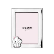 Ramki na zdjęcia - Ramka ze słonikiem Rozmiar: 9x13 cm Kolor: Różowy SKU: VL73184/3LR - miniaturka - grafika 1