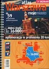Atlas Warszawa moje miasto 1:16 000 +59 - Książki podróżnicze - miniaturka - grafika 1
