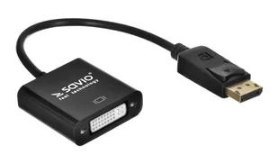 Elmak SAVIO CL-91 Adapter DisplayPort do DVI 24-pin żeński - Kable komputerowe i do monitorów - miniaturka - grafika 3