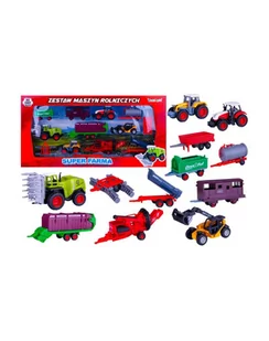 norimpex PROMO Zesta Farma: maszyny rolnicze 6043 - Samochody i pojazdy dla dzieci - miniaturka - grafika 1