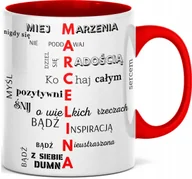 Kubki - FOTO Kubek imieniem napisem nadrukiem ZDJĘCIEM DLA MARCELINY IMIĘ MARCELINA - miniaturka - grafika 1