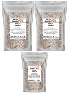 OTRĘBY OWSIANE 2,5kg Naturalne do chleba Spożywcze Otręby z owsa Kol-Pol - Płatki śniadaniowe i musli - miniaturka - grafika 1