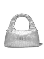 Torebki damskie - Calvin Klein Torebka Puffy Aop Mini Bag With Strap LV04F3444G Srebrny - miniaturka - grafika 1