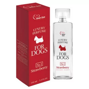 Over Zoo Perfumy dla psów o zapachu truskawek - Szampony i odżywki dla psów - miniaturka - grafika 1