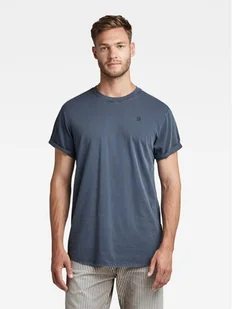 G-Star Raw T-Shirt D16396-2653-D418 Niebieski Regular Fit - Koszulki męskie - miniaturka - grafika 1