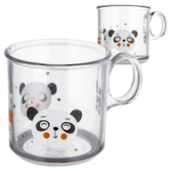 Kubki dla dzieci - Canpol Babies Plastikowy Kubeczek Cute Animals 12m+ Antypoślizgowy - miniaturka - grafika 1