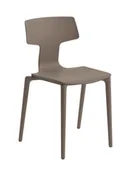 Krzesła - Krzesło Split ciemny beżowy - Colos - miniaturka - grafika 1