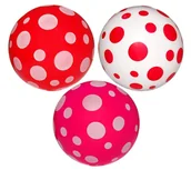 Piłki dla dzieci - Piłka PVC 230 MM Grochy - miniaturka - grafika 1