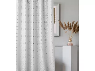 Room99 ZASŁONA GLAMMY - Biała 140x280 Taśma 5908224003386 - Zasłony - miniaturka - grafika 1