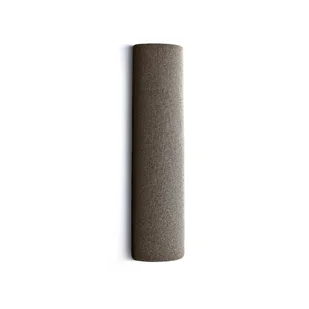 Panel akustyczny POLY, półcylinder, Ø280x1000 mm, ścienny, brązowy - Płyty i maty izolacyjne - miniaturka - grafika 1
