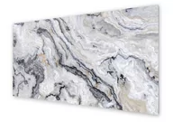 Dekoracje domu - Panel kuchenny HOMEPRINT Nowoczesny szary marmur 100x50 cm - miniaturka - grafika 1