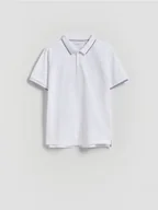 Koszulki dla chłopców - Reserved - Koszulka polo - biały - miniaturka - grafika 1