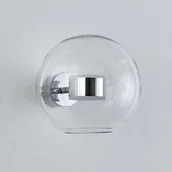 Lampy ścienne - Step into design Kinkiet wiszący LED Bubbles-1 kula chrom ST-0801W-1 chrome - Step Into Design - miniaturka - grafika 1