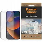 Szkła hartowane na telefon - PanzerGlass Szkło hartowane Ultra-Wide Fit Anti-Reflective z aplikatorem do iPhone 14 Pro Max 6,7" - miniaturka - grafika 1