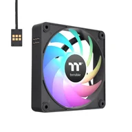 Wentylatory komputerowe - Thermaltake CT120 EX ARGB Obudowa komputera Wentylator 12 cm Czarny, Biały 3 szt. CL-F181-PL12SW-A - miniaturka - grafika 1