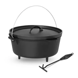 Royal Catering Kociołek żeliwny - 10,75 l - nóżki RCPP-12QTH RCPP-12QTH - Kociołki - miniaturka - grafika 3