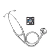 Urządzenia medyczne - Stetoskop Kardiologiczny ORO-SF 501 Silver - miniaturka - grafika 1