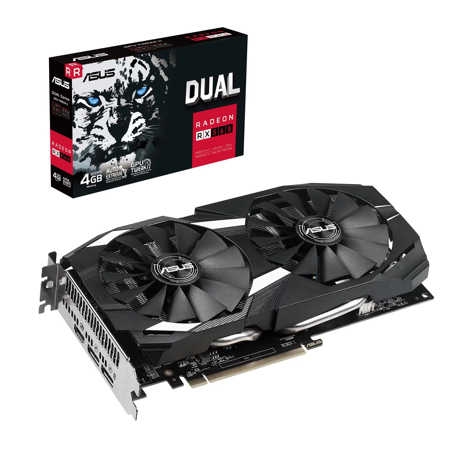 ASUS RX 560 Dual Radeon 4GB DDR5