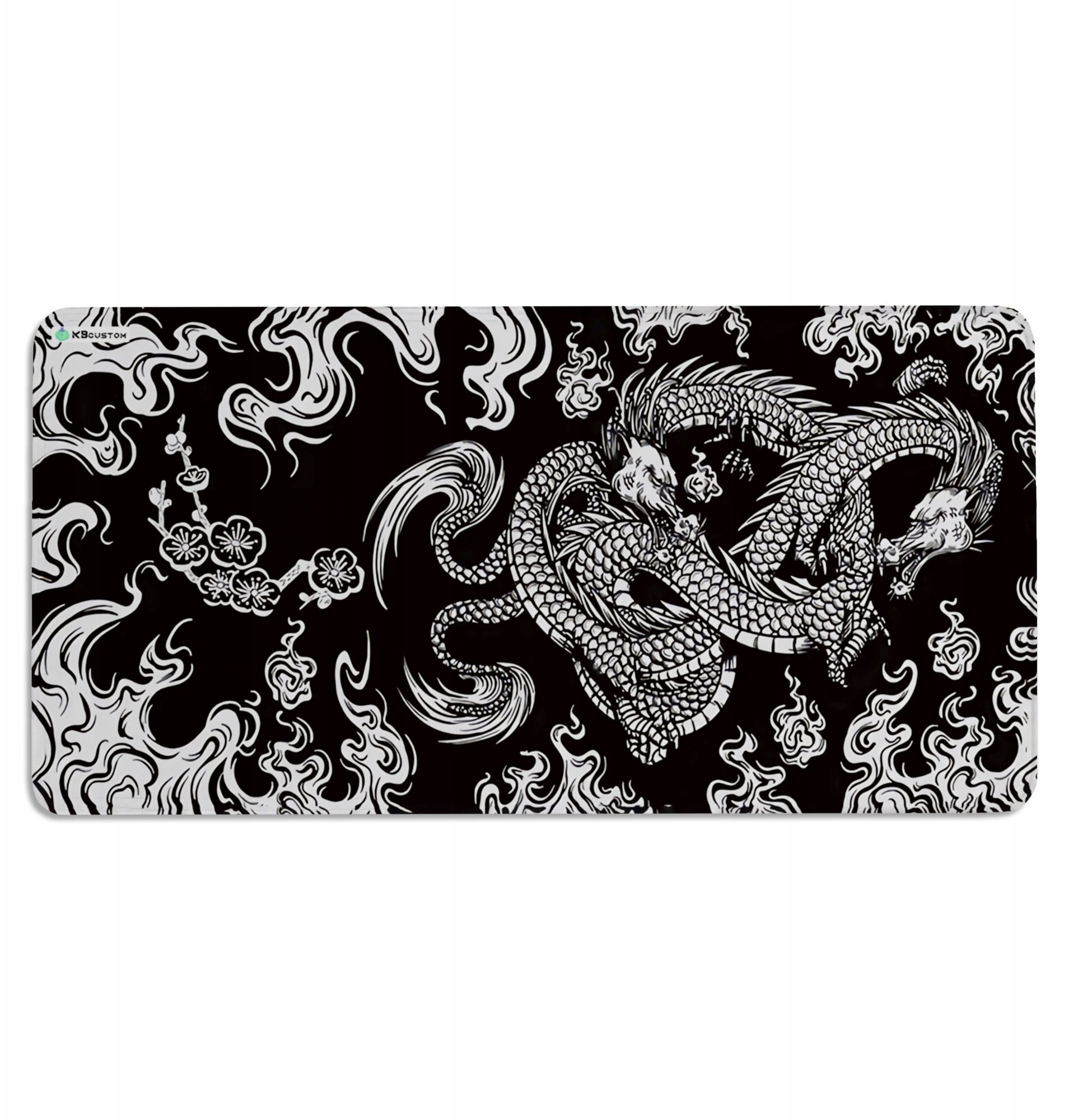Podkładka KBcustom DUŻA PODKŁADKA MATA POD MYSZKĘ MYSZ 120x60cm XXXL KBcustom Biurko Dragon 27