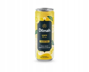﻿Dilmah Puszka Ice Tea Lemon Herbata Czarna Cytrynowa Napój herbaciany 330ml - Herbata - miniaturka - grafika 1