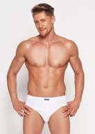 Majtki męskie - Slipy Henderson 1446 Białe (zestaw 3 sztuk) (Rozmiar XXL) - miniaturka - grafika 1