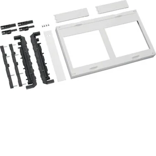 Hager polo Blok dla szyn zbiorczych poziomych 4P 300x500x125mm univers N UE22E4B UE22E4B - Inne akcesoria elektryczne - miniaturka - grafika 1