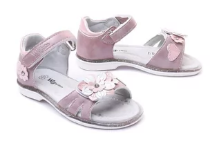 Buty dla dziewczynek - WOJTYŁKO 2S40121 róż, sandały dziecięce, rozmiary: 24-27 - Wojtyłko - grafika 1
