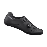 Buty rowerowe - SHIMANO Buty rowerowe szosowe męskie SH-RC300M czarne - miniaturka - grafika 1