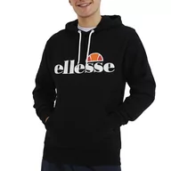 Bluzy sportowe męskie - Bluza Ellesse SL Gottero SHC07407011 - czarna - miniaturka - grafika 1